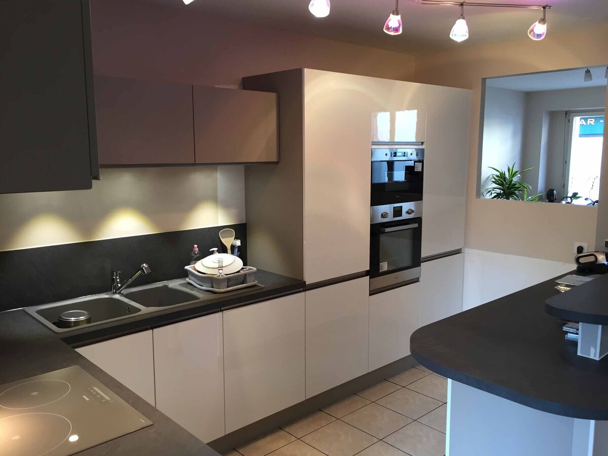 Rénovation cuisine sur mesure Light Blanc brillant