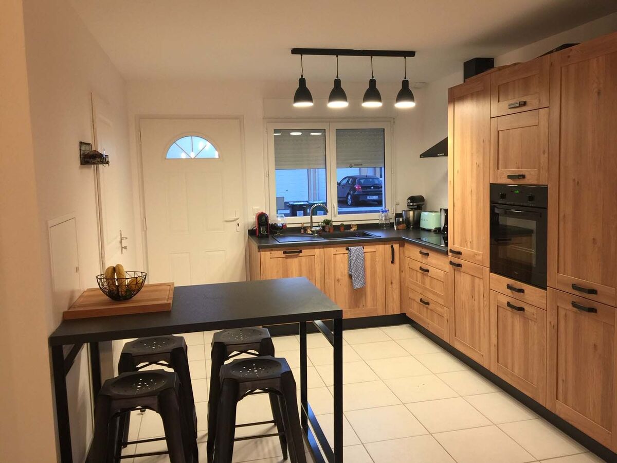 Cuisine équipée sur mesure Trend Cube Chêne Honey