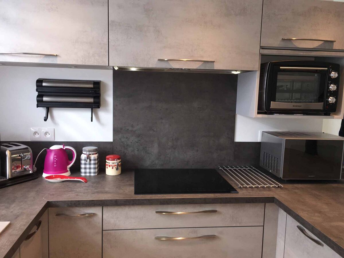 Cuisine équipée sur mesure Label Béton Clair