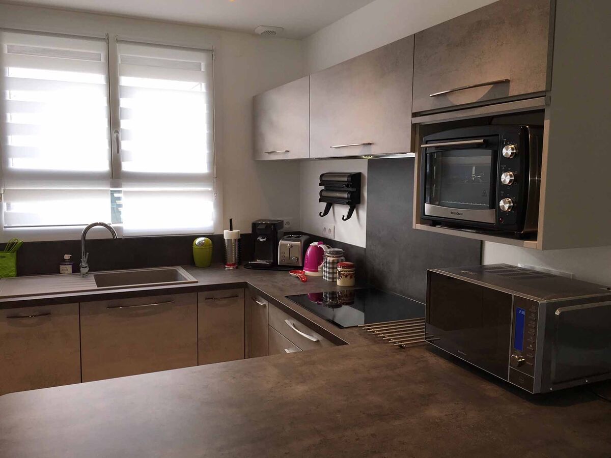 Rénovation cuisine sur mesure Label Béton Clair