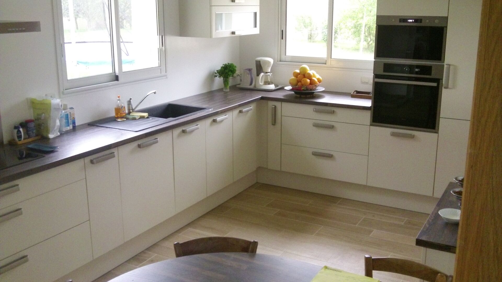 Cuisine équipée sur mesure Trend Pannacotta mat