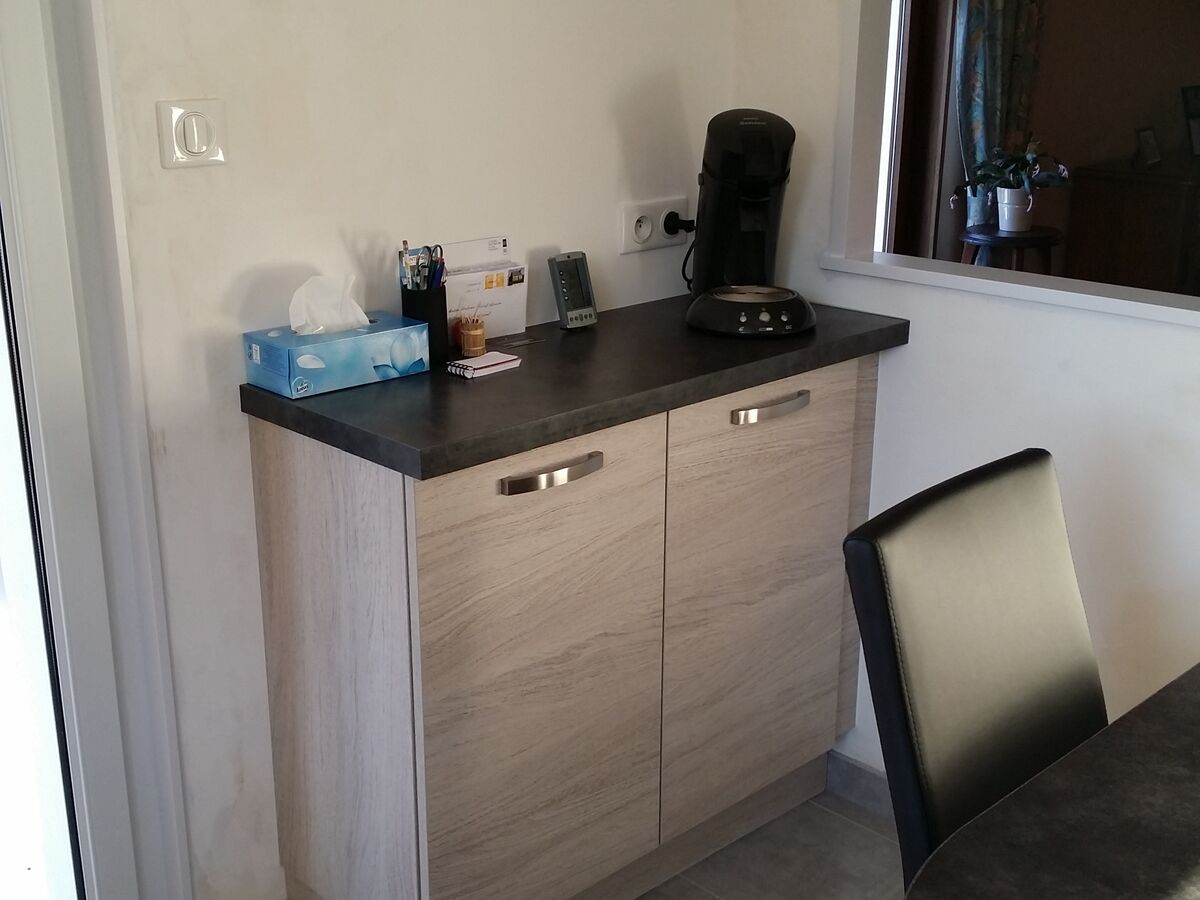 Cuisine avant-après sur mesure Trend + Soft oak