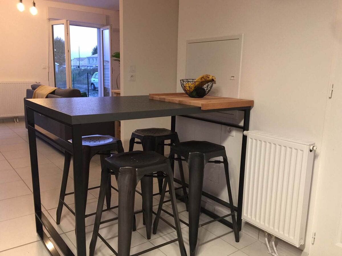 Cuisine avant-après sur mesure Trend Cube Chêne Honey