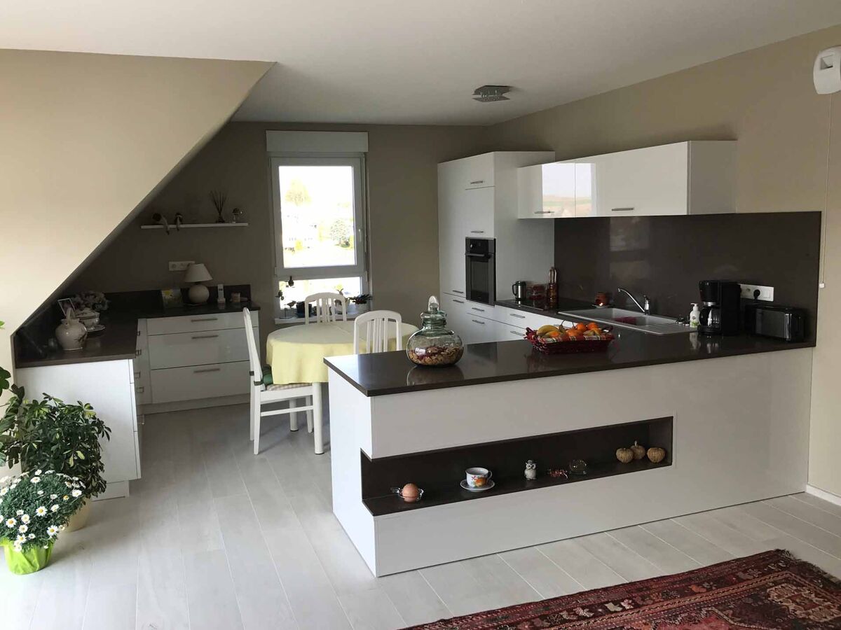 Cuisine équipée sur mesure Light Blanc brillant