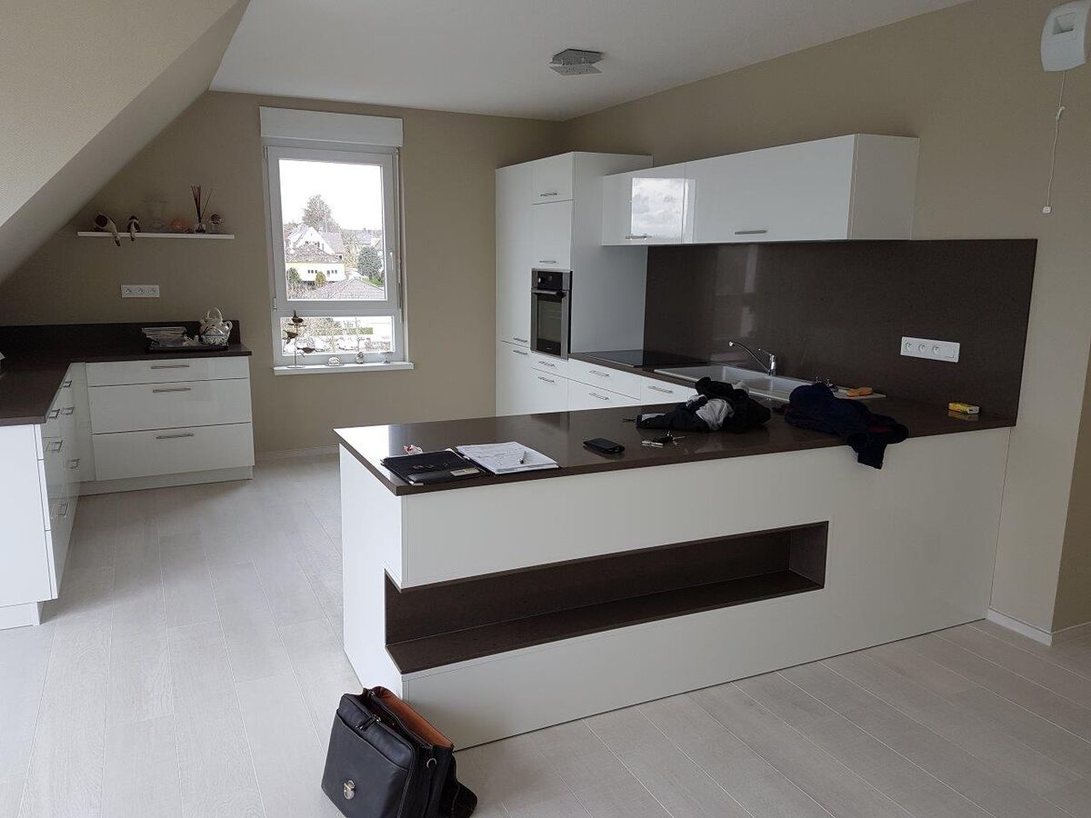 Rénovation cuisine sur mesure Light Blanc brillant