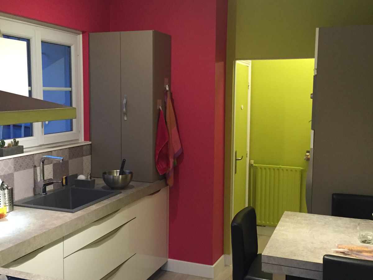 Cuisine équipée sur mesure Light Blanc brillant