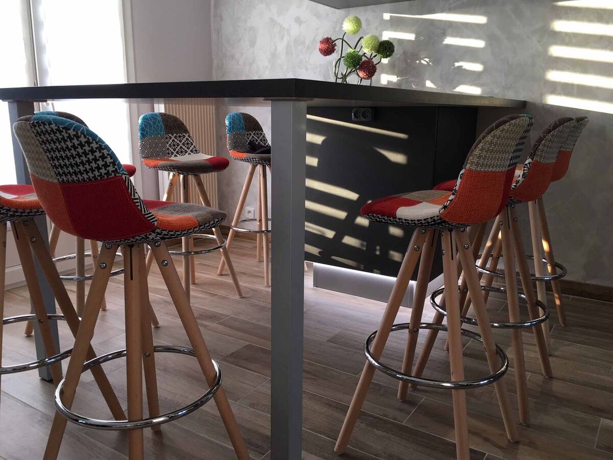 Cuisine avant-après sur mesure Trend + Quartz métal