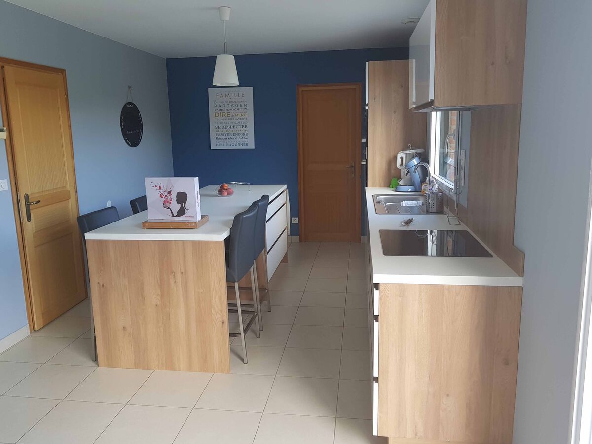 Rénovation cuisine sur mesure Light Blanc brillant