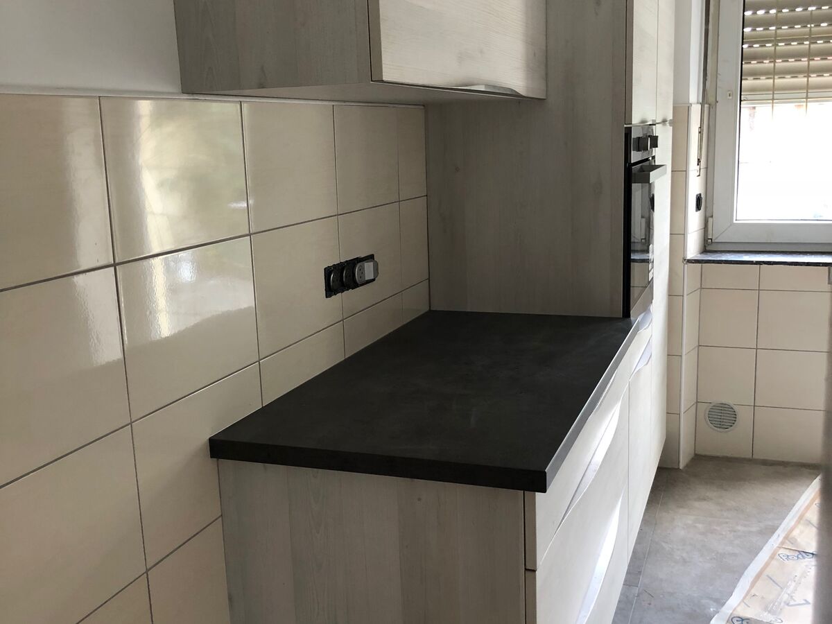 Cuisine avant-après sur mesure TREND Artic Wood