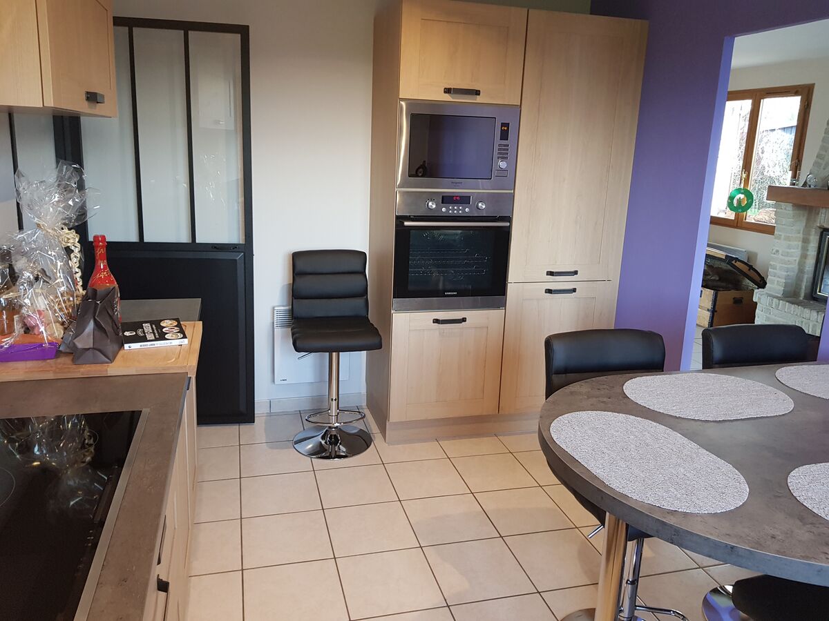 Cuisine avant-après sur mesure Trend Cube Soft Oak