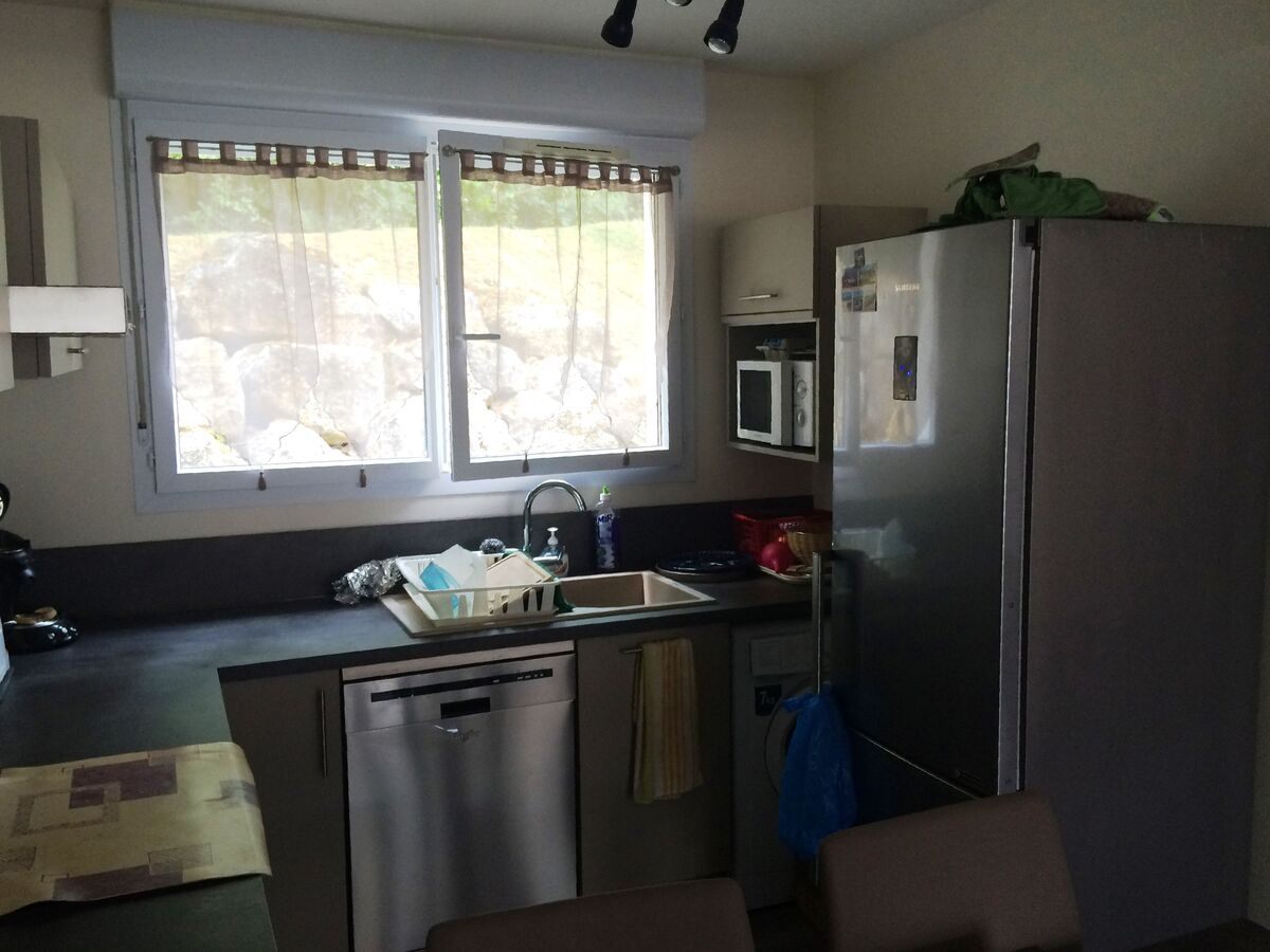 Cuisine avant-après sur mesure Trend + Taupe mat