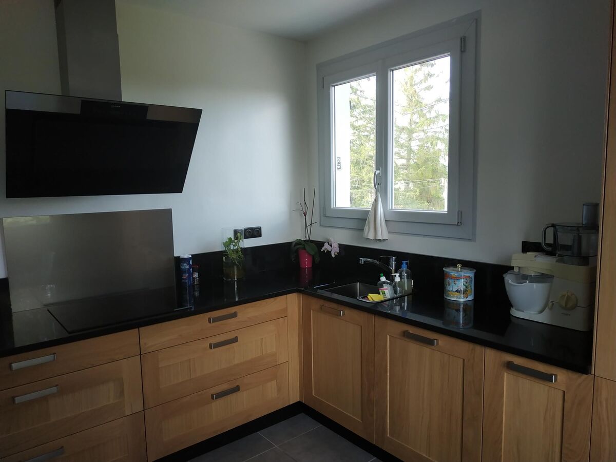 Rénovation cuisine équipée sur mesure Wooden Teinté Soft Oak