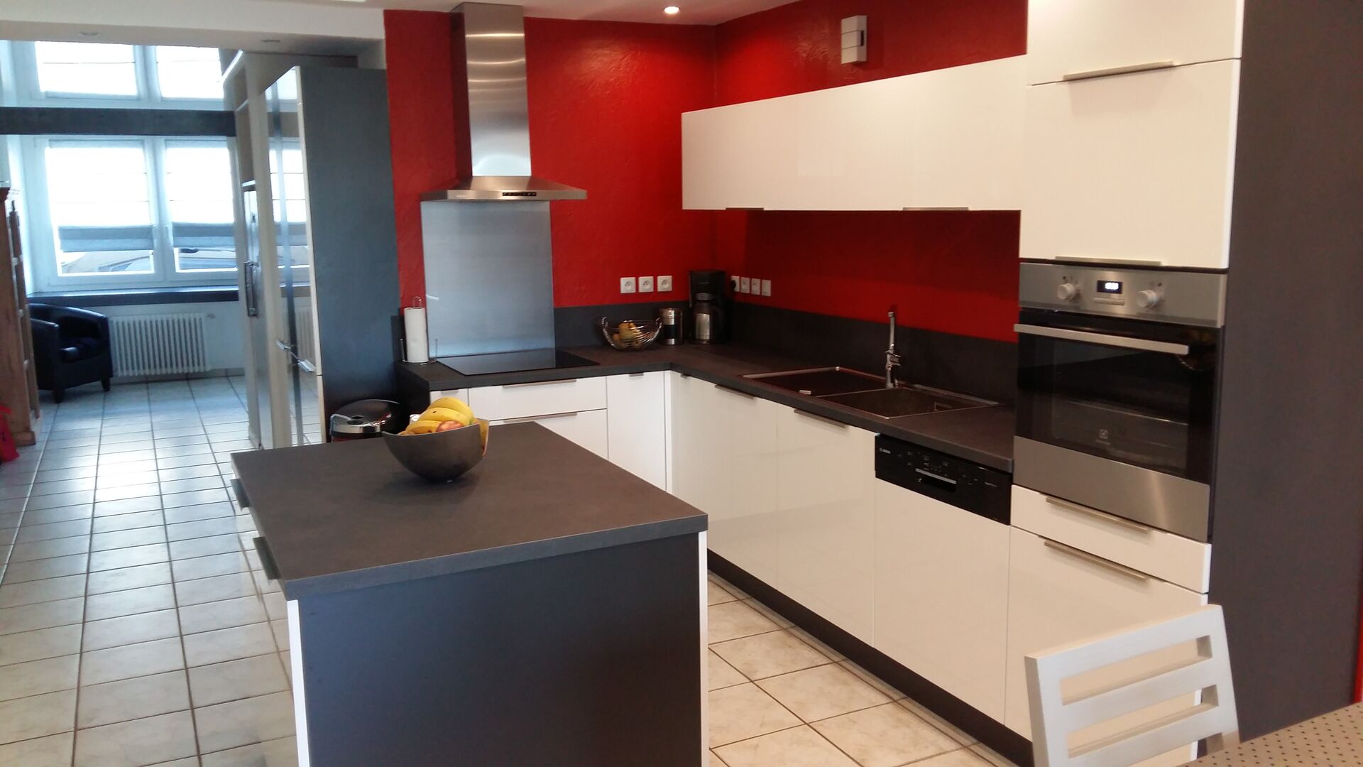 Cuisine équipée sur mesure Light Blanc brillant