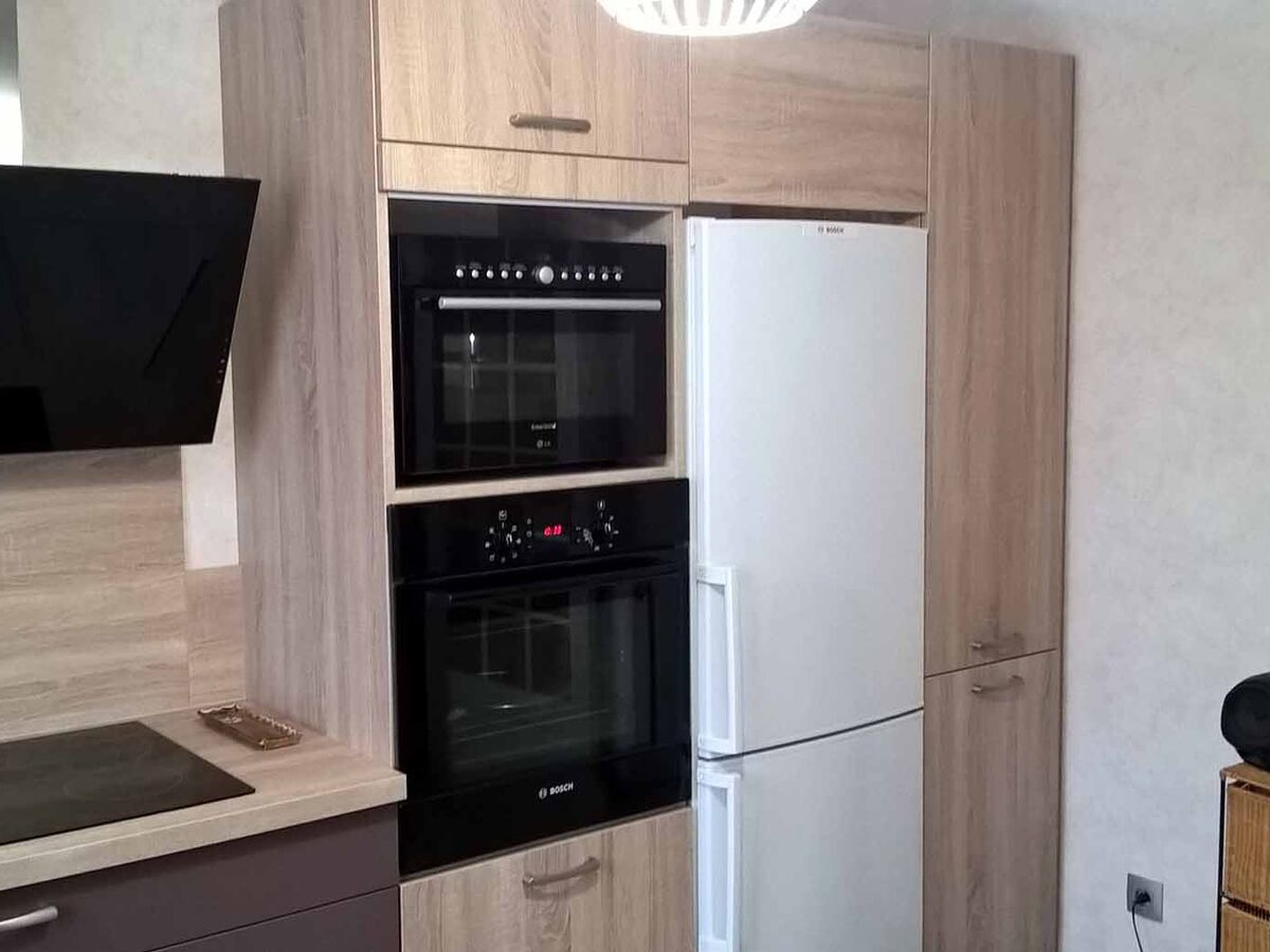 Cuisine avant-après sur mesure Trend + Nordic spirit