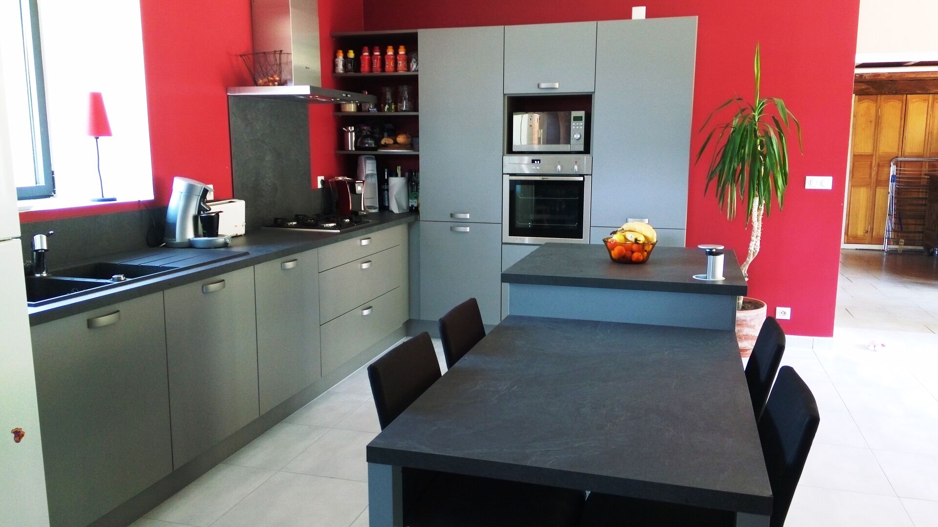 Cuisine équipée sur mesure Trend + Quartz métal