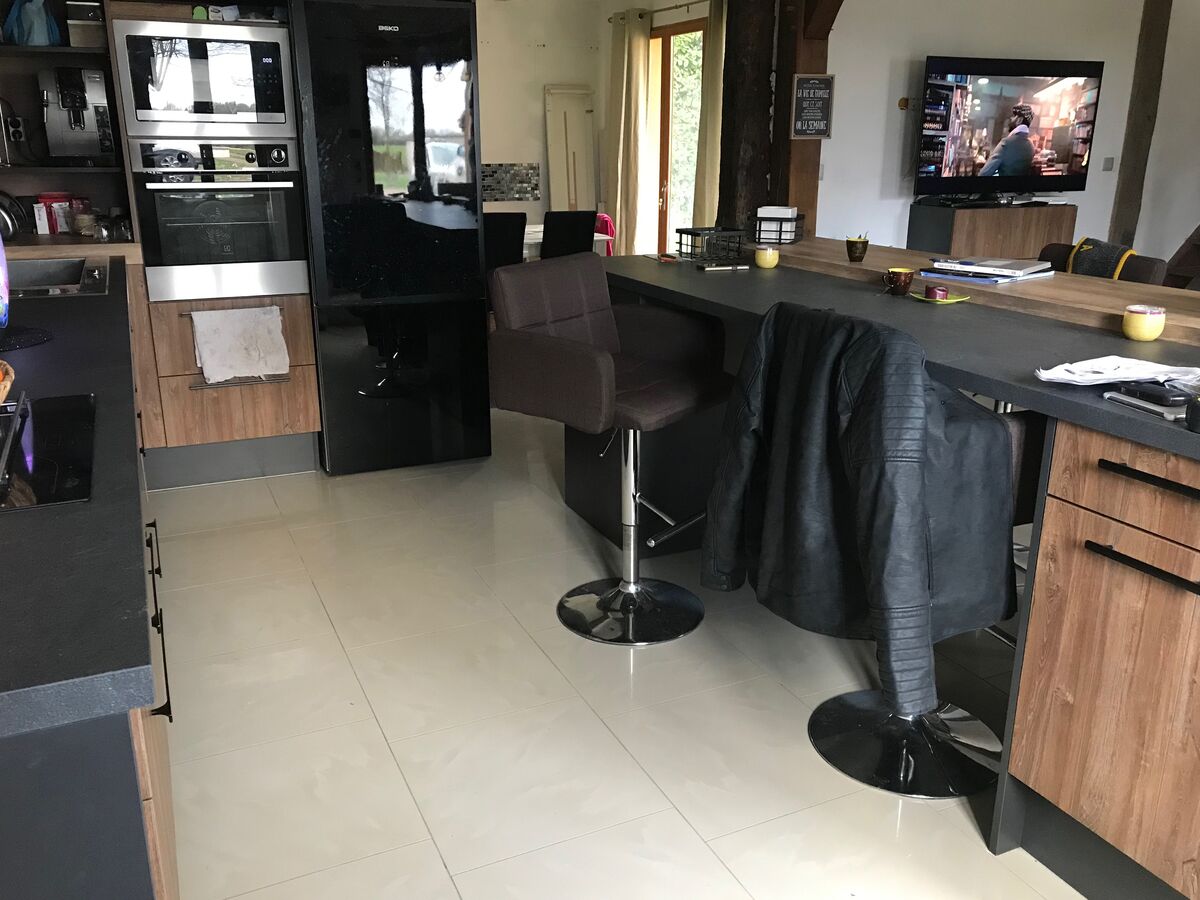 Cuisine avant-après sur mesure Trend Edge Osani Oak