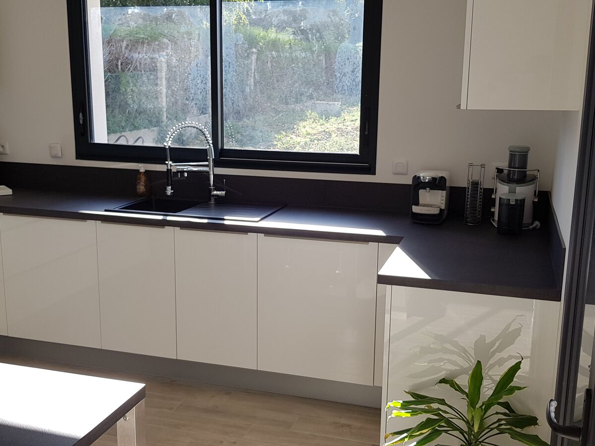 Rénovation cuisine équipée sur mesure Light Blanc Brillant