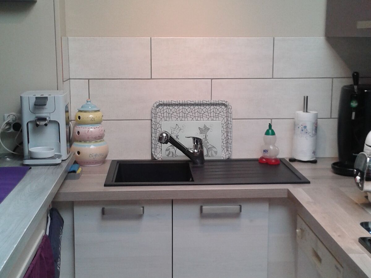 Cuisine avant-après sur mesure Trend + Chêne timber