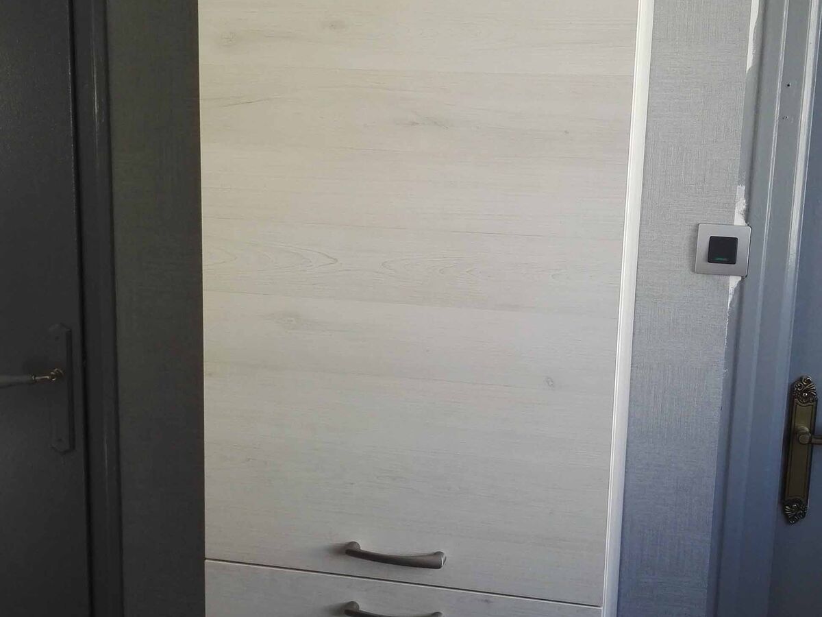 Cuisine avant-après sur mesure Trend + Soft oak