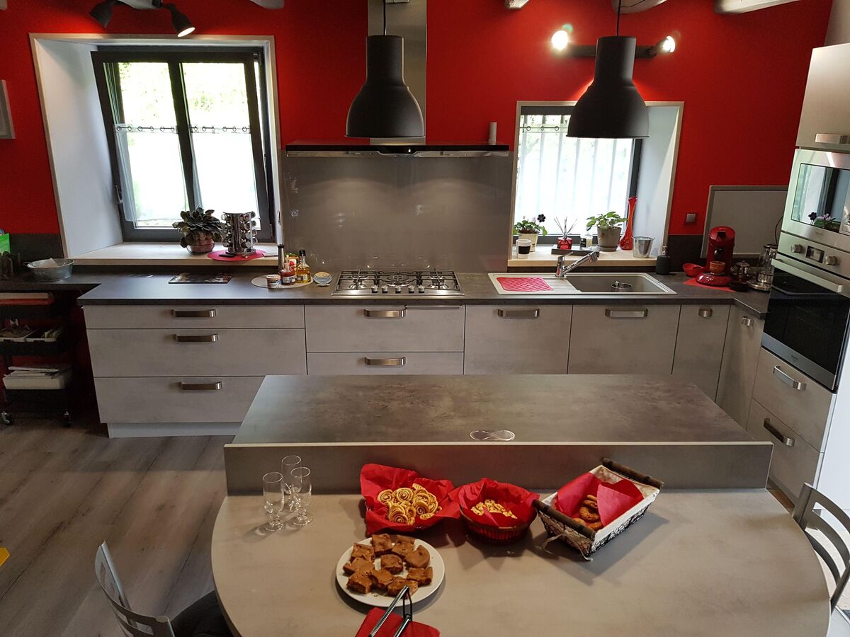 Cuisine avant-après sur mesure Label Béton Clair