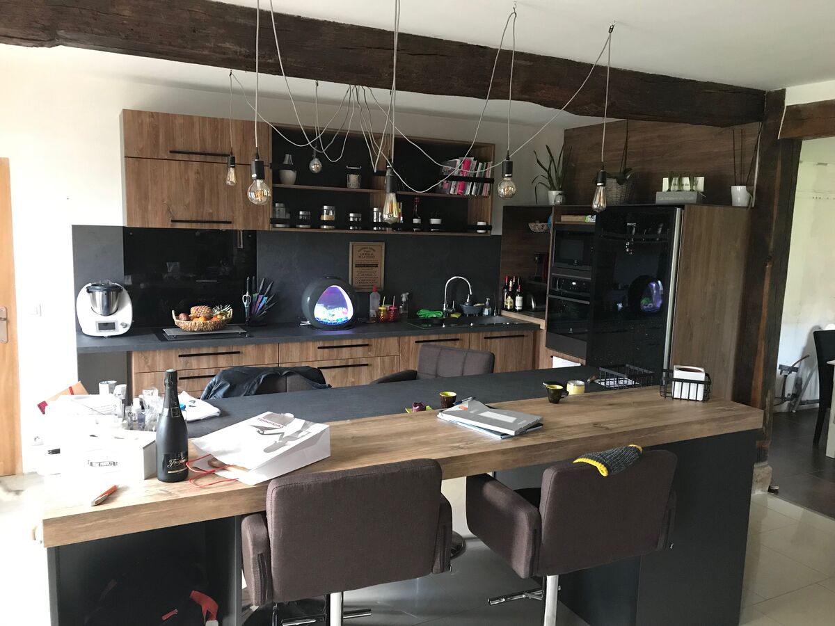 Cuisine équipée sur mesure Trend Edge Osani Oak