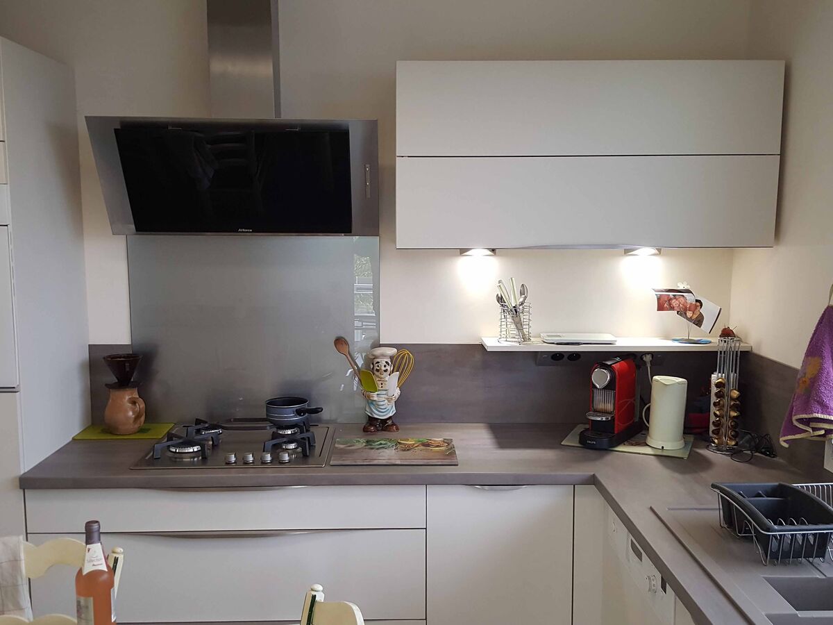 Cuisine équipée sur mesure Trend Pannacotta mat