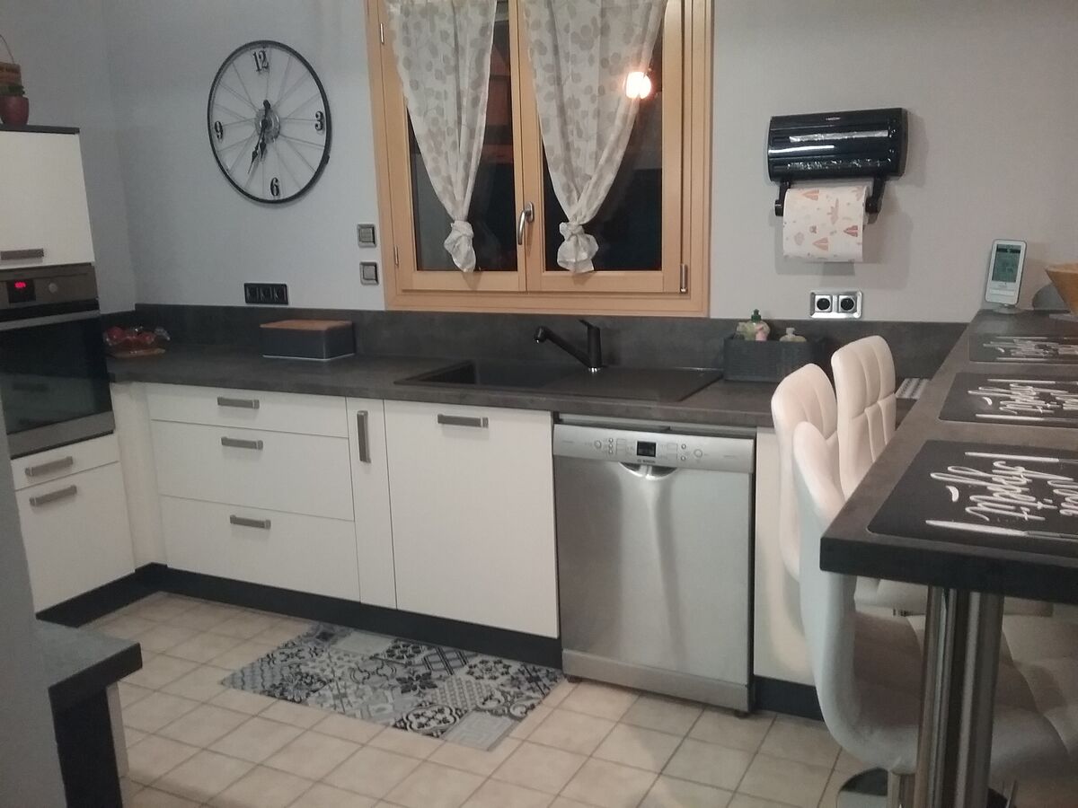 Cuisine avant-après sur mesure Trend Pannacotta Mat