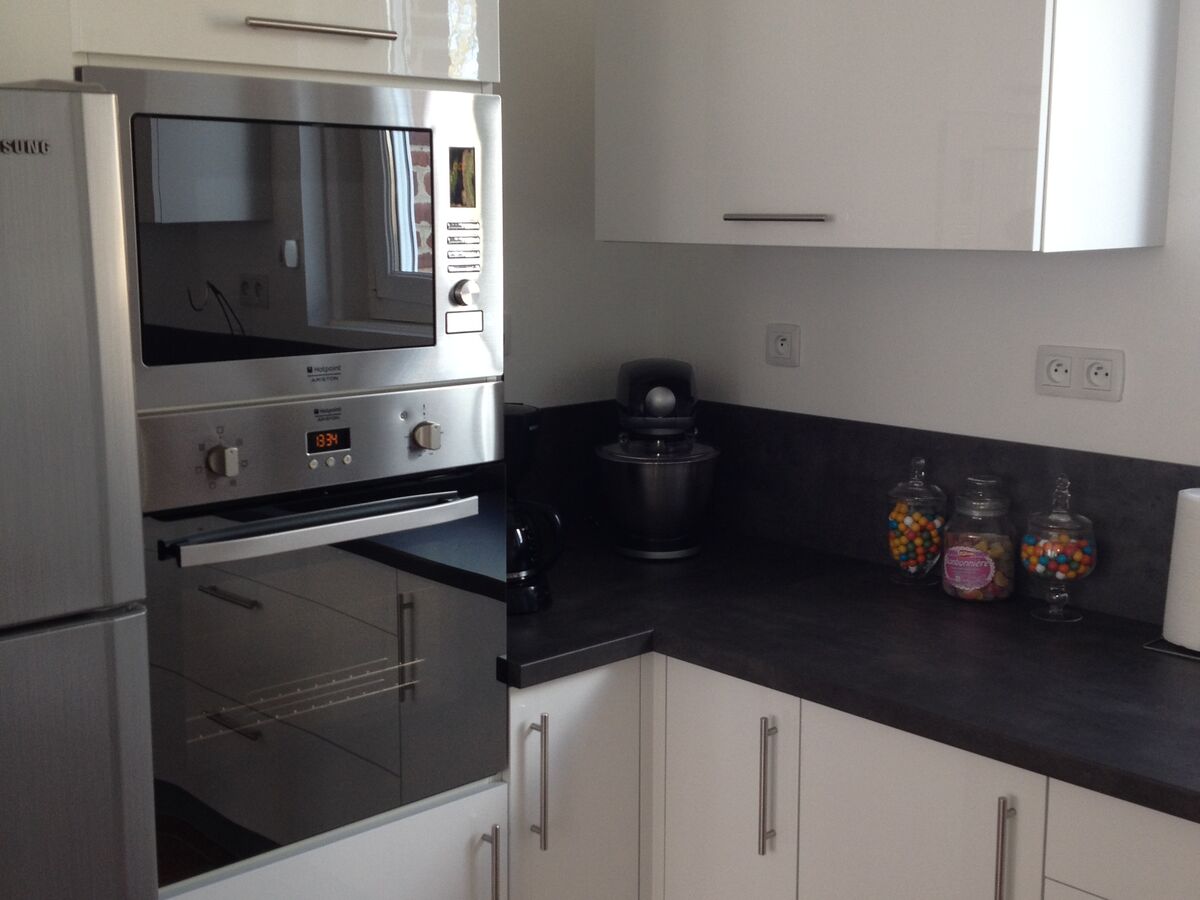 Cuisine avant-après sur mesure Light Blanc brillant