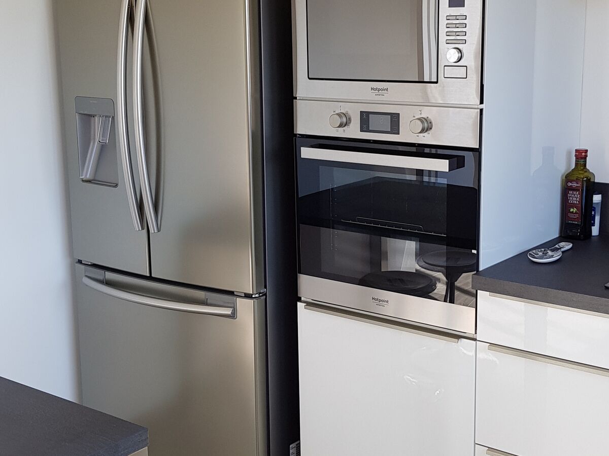 Cuisine avant-après sur mesure Light Blanc Brillant