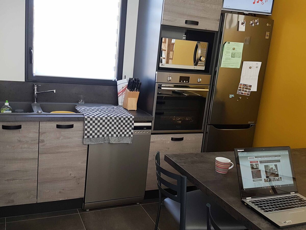 Cuisine avant-après sur mesure Label Chêne Sable Synchrone