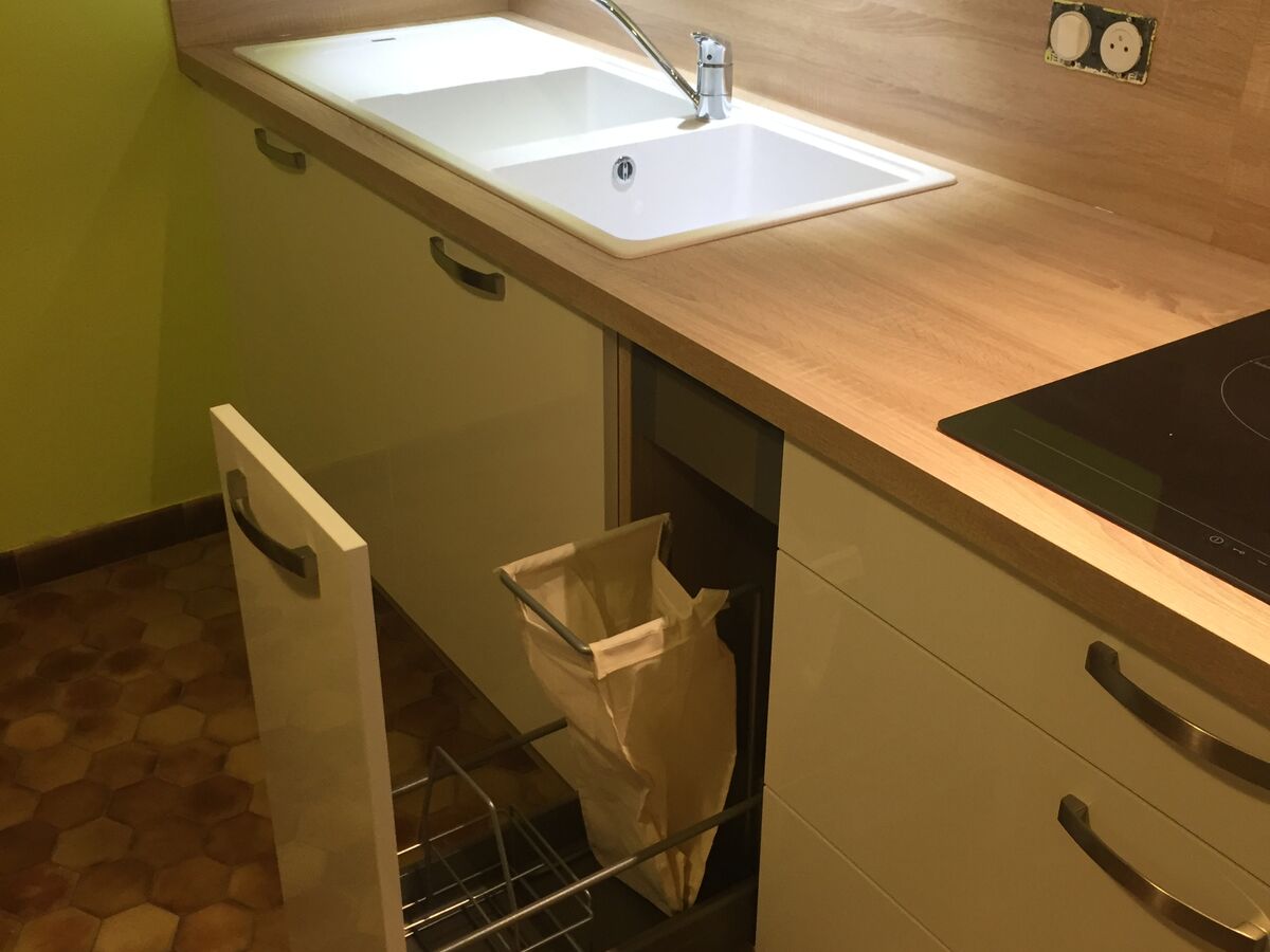 Cuisine équipée sur mesure Light Blanc brillant