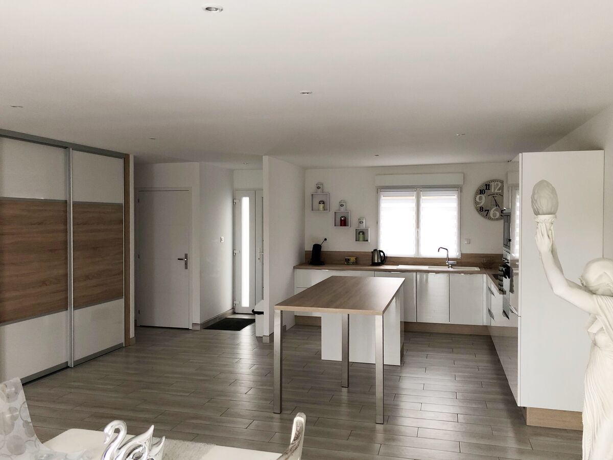 Cuisine équipée sur mesure Light Blanc Brillant