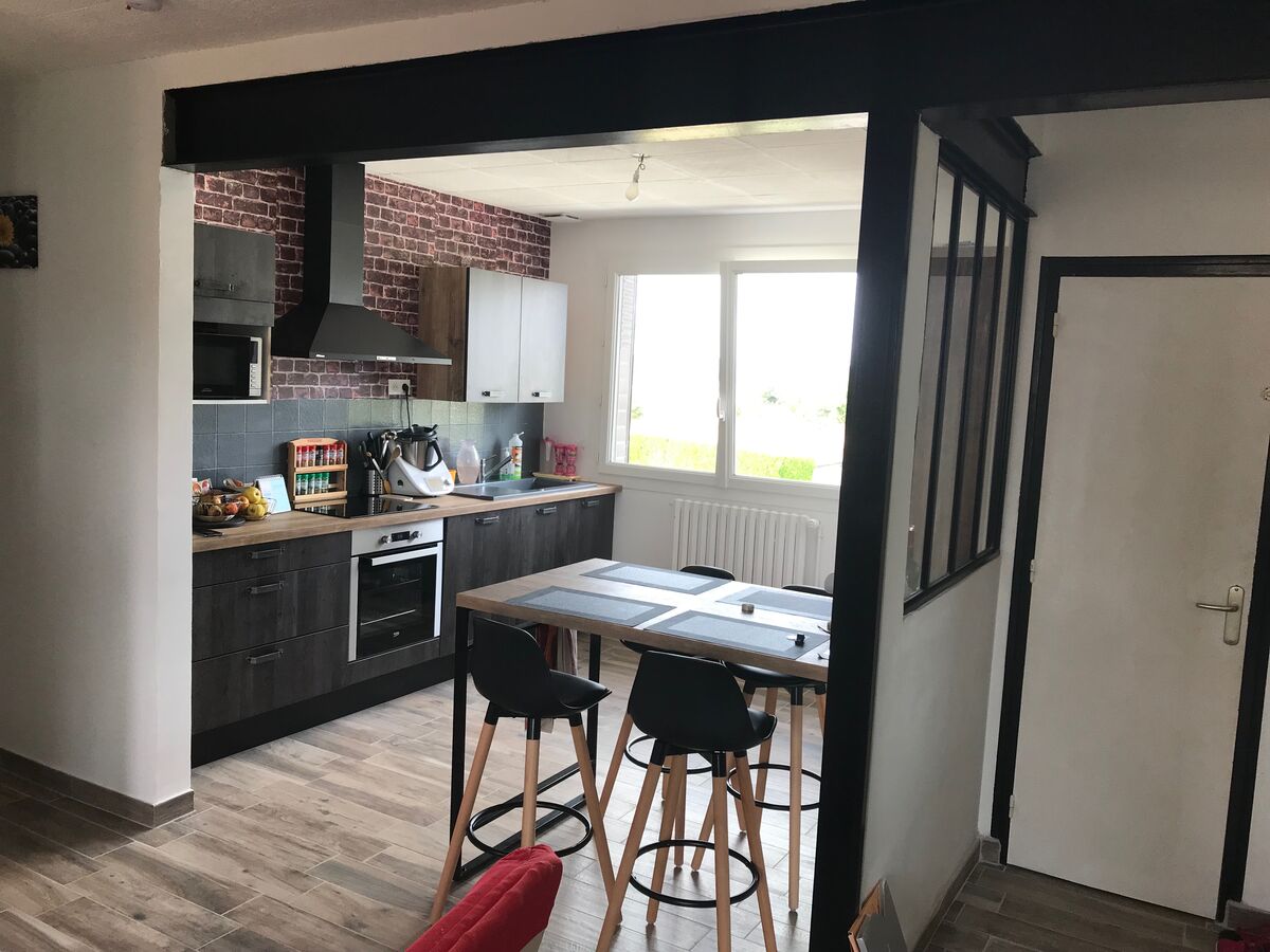 Cuisine équipée sur mesure Vega Woody Dark