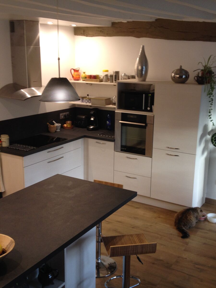 Cuisine équipée sur mesure Trend + Blanc Mat