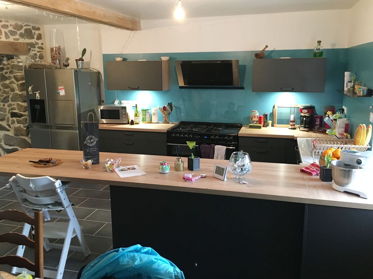 Cuisine équipée sur mesure Label métal Brossé