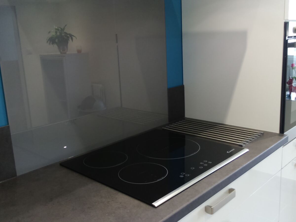 Cuisine avant-après sur mesure Light Blanc brillant