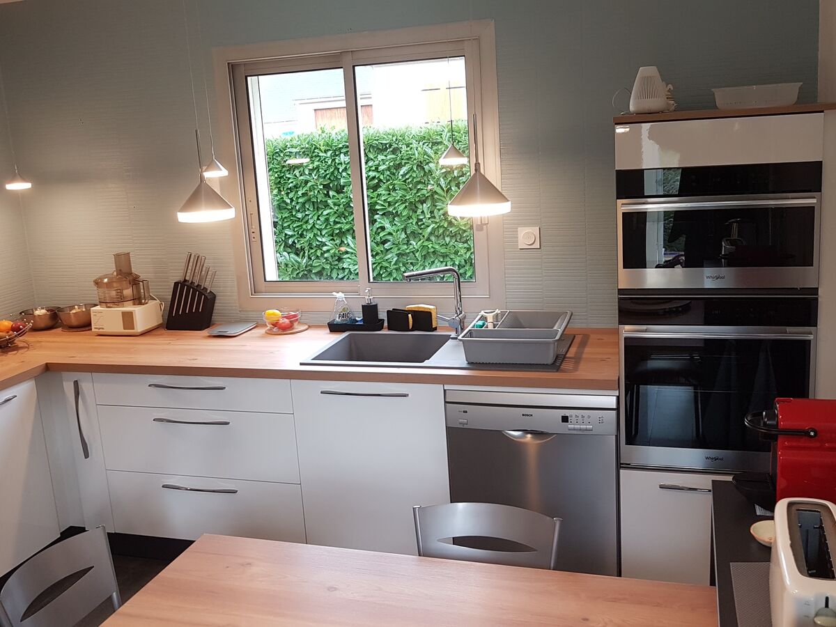 Rénovation cuisine équipée sur mesure LIGHT Blanc Brillant