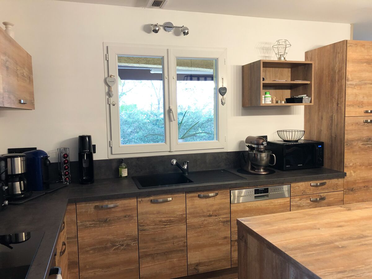 Cuisine avant-après sur mesure Trend Hipster Wood