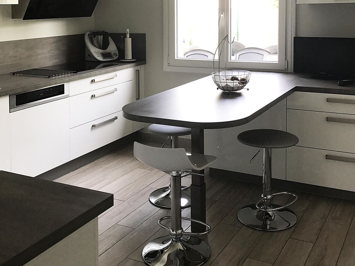 Rénovation cuisine sur mesure Light Blanc brillant