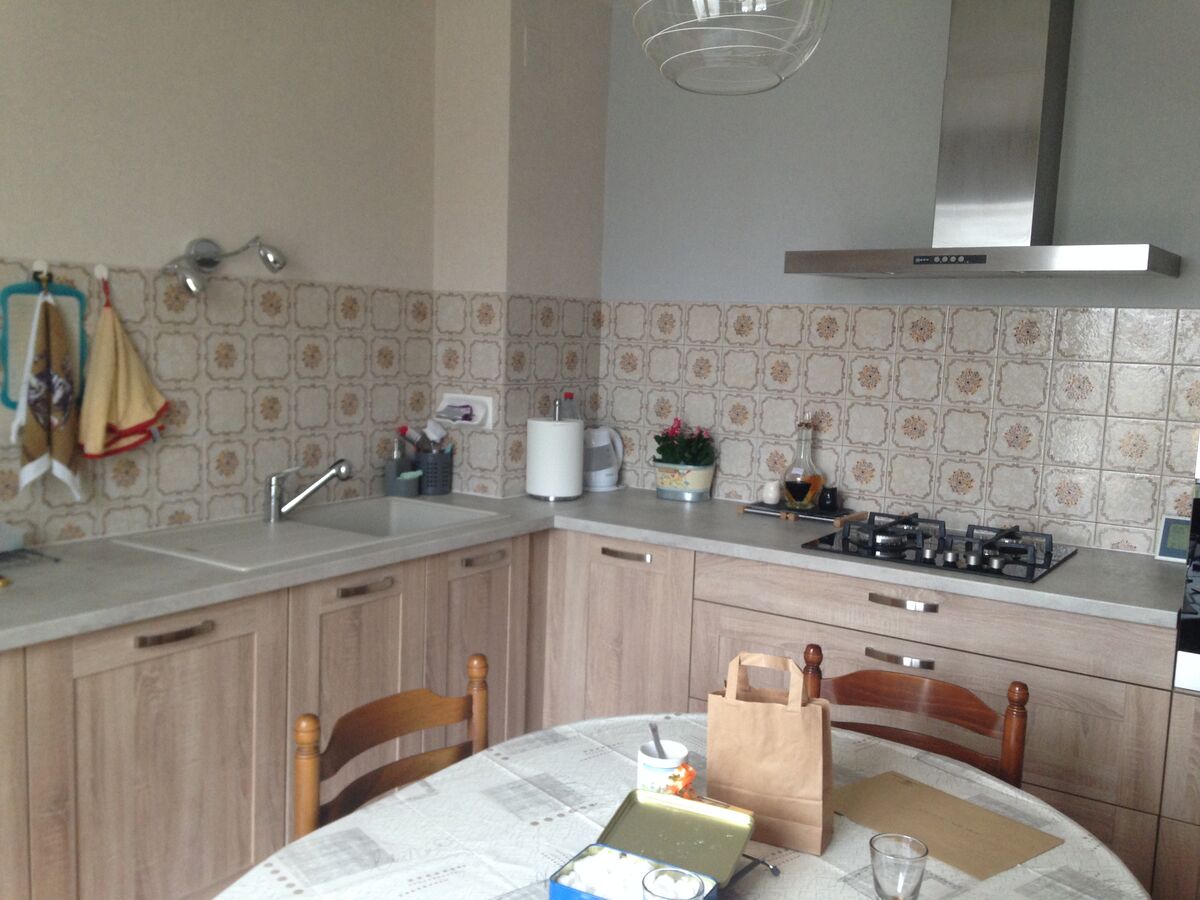 Cuisine avant-après sur mesure Trend Cube Chêne Timber