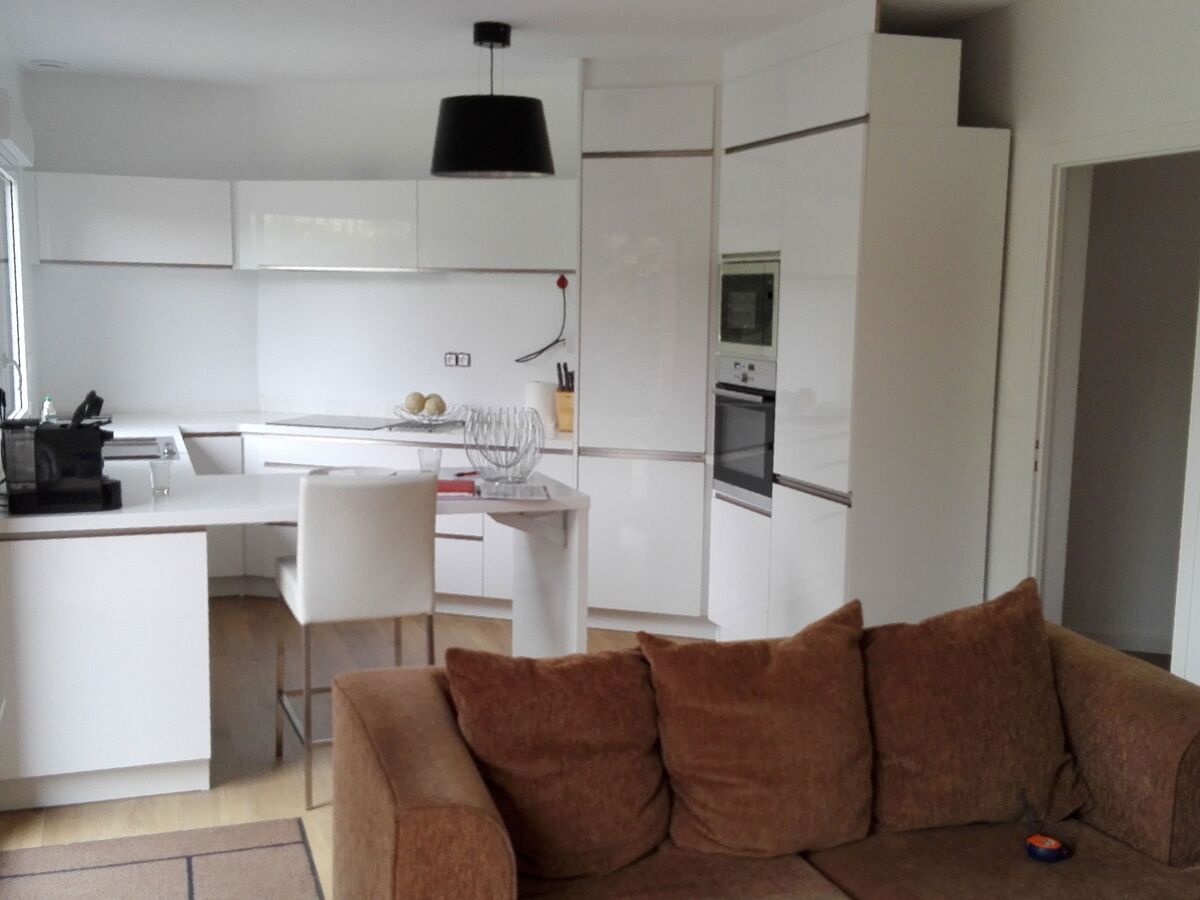 Cuisine avant-après sur mesure Light Blanc brillant