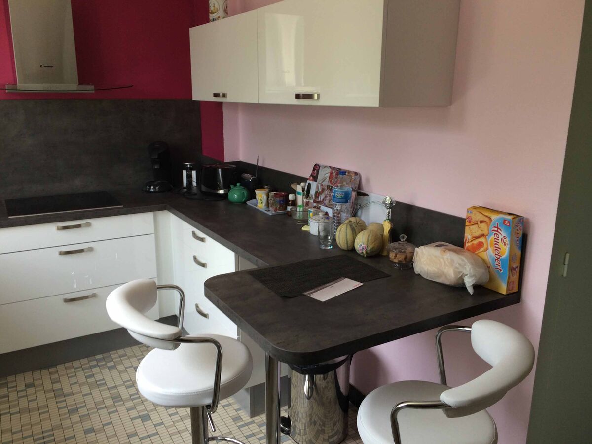 Cuisine équipée sur mesure Petilla Blanc brillant