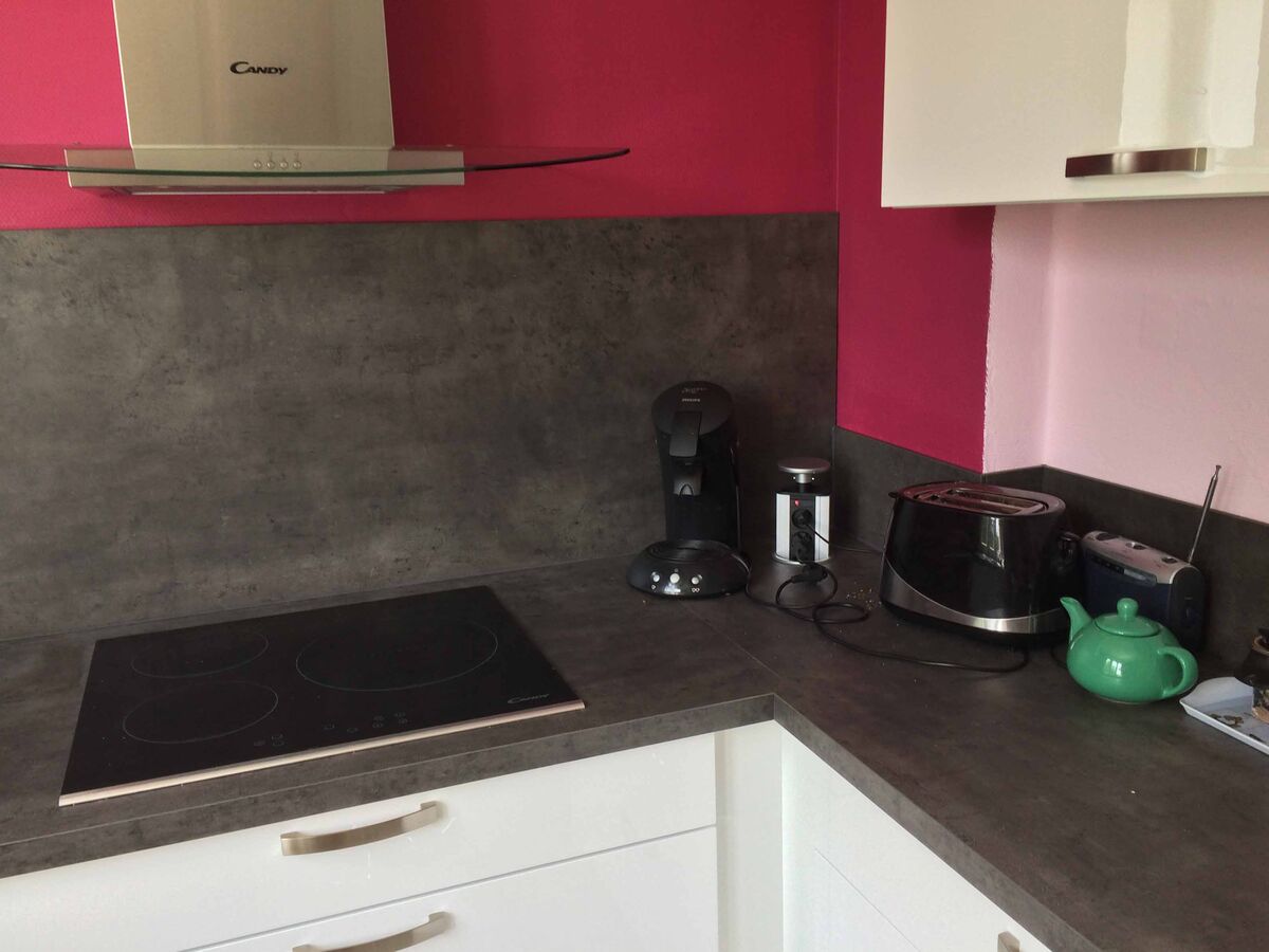 Cuisine avant-après sur mesure Petilla Blanc brillant