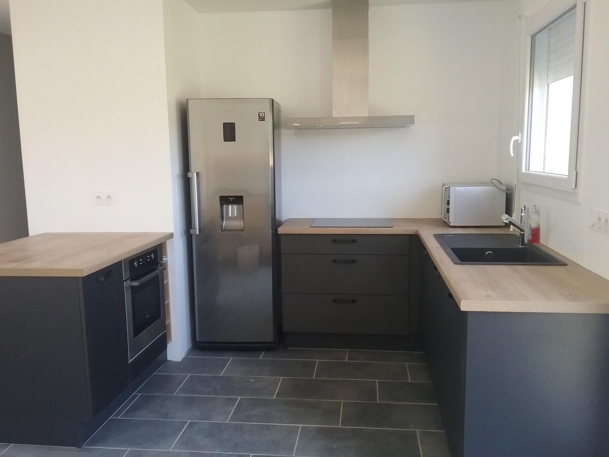 Cuisine équipée sur mesure Label Métal Brossé