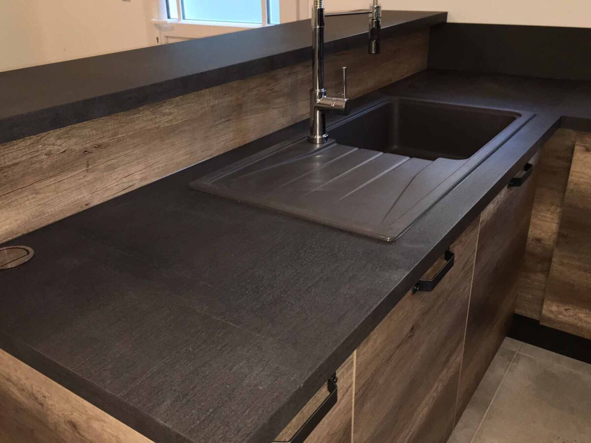 Cuisine avant-après sur mesure Trend + Winoka