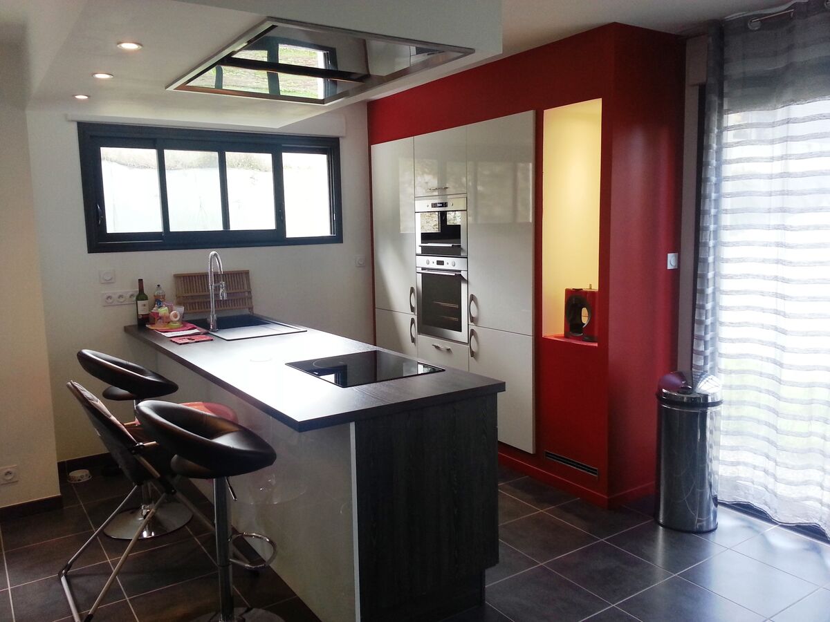 Rénovation cuisine sur mesure Light Blanc brillant