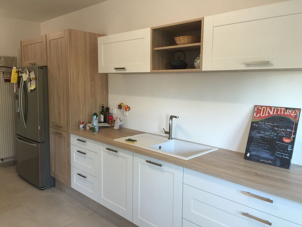 Cuisine équipée sur mesure Trend Cube Chêne timber