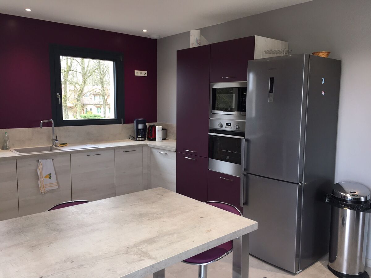 Cuisine avant-après sur mesure Trend + Artic wood