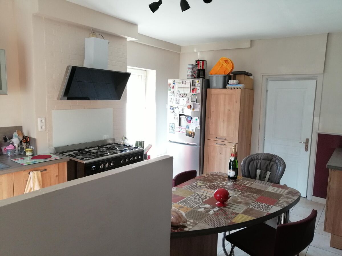 Cuisine avant-après sur mesure Trend Cube Chêne Honey