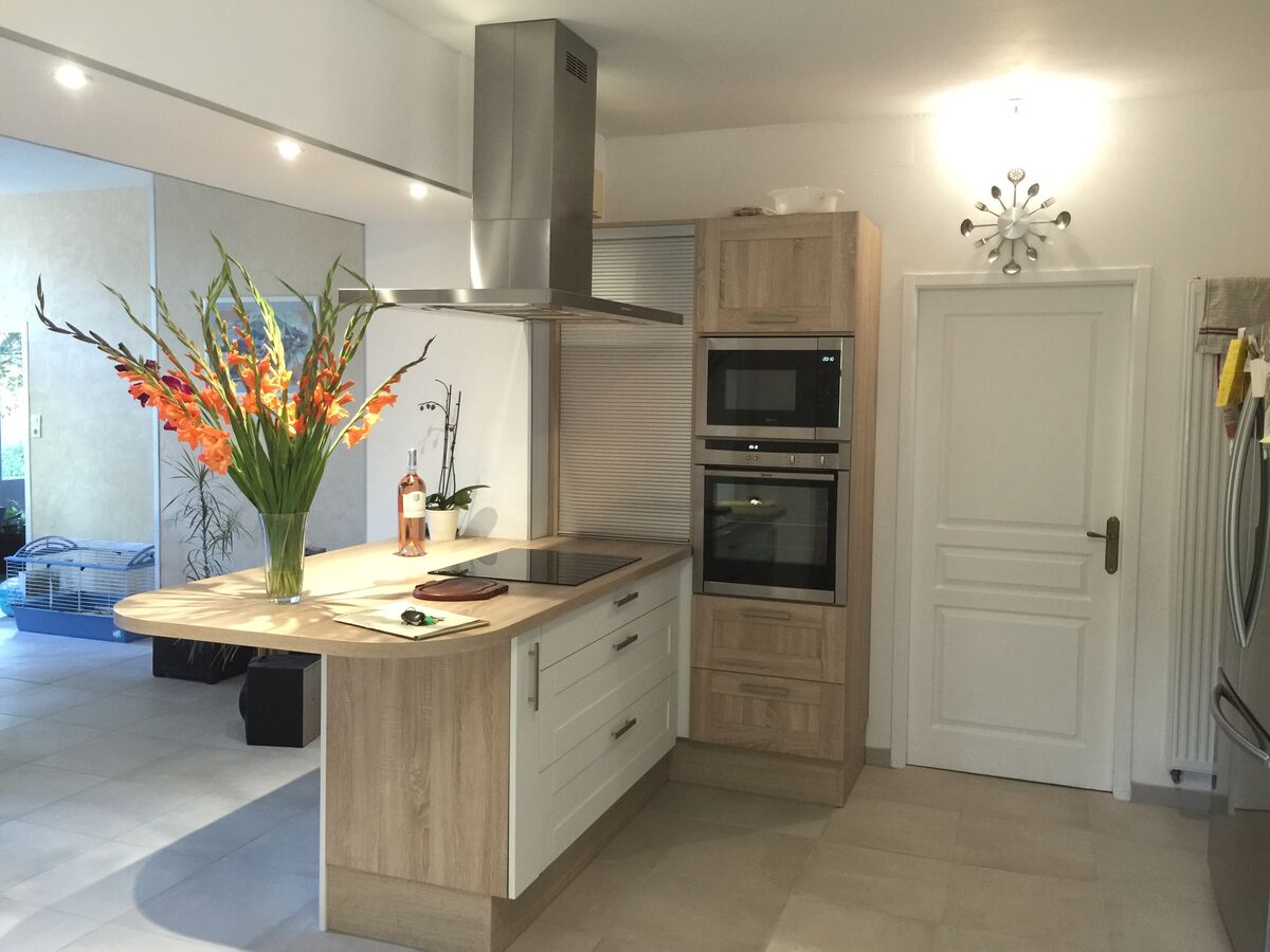 Rénovation cuisine sur mesure Trend Cube Chêne timber